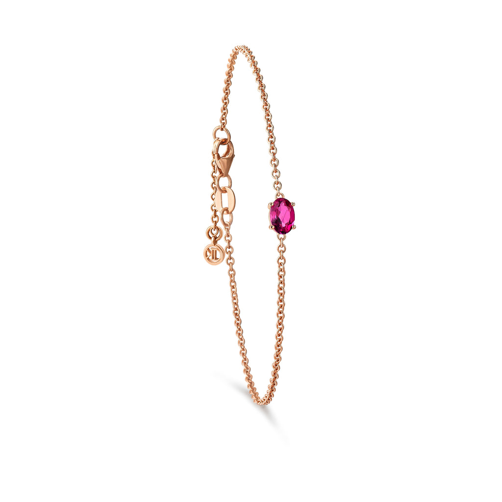 Protea Wildfire 3 Generations Gift Set 18-Karat Rose Gold Sapphire Bracelets