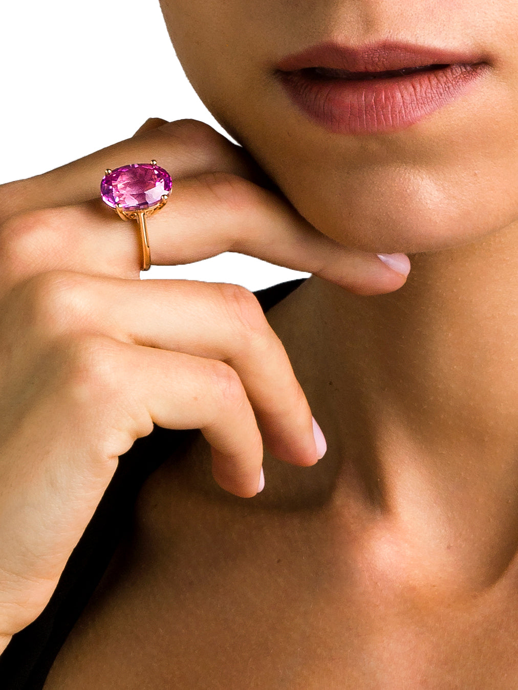 Protea Wildfire Ring 18-Karat Rose Gold Ring - PRE-ORDER