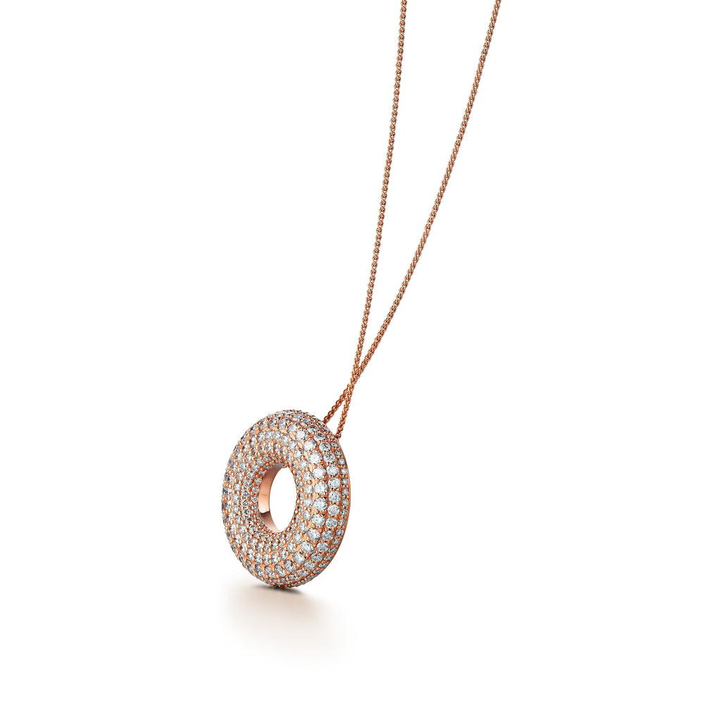 An Endless Night Necklace 18-Karat Gold & Diamond